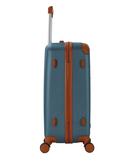 Valise cabine 4 doubles roues Trocadero indigo - 55 cm