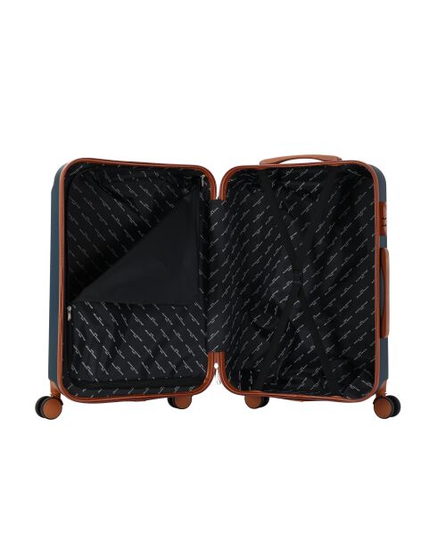 Valise cabine 4 doubles roues Trocadero indigo - 55 cm