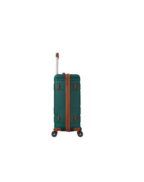 Valise moyen séjour 4 doubles roues Capucine kaki - 65 cm