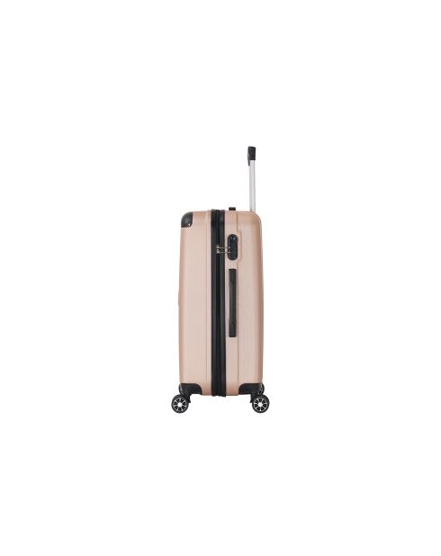 Bari Mittelgroßer Reisekoffer 65 cm roségold