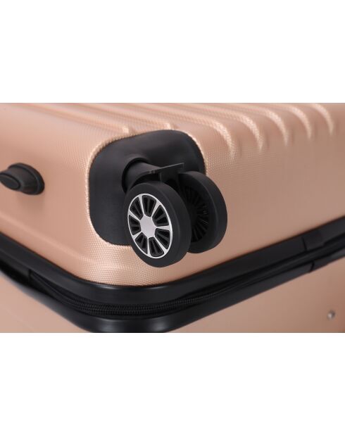 Bari Mittelgroßer Reisekoffer 65 cm roségold