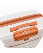 Set van 3 Premium koffers met 4 dubbele wielen Malesherbs cream - 55/65/75 cm