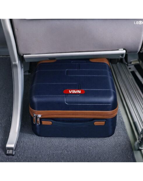 Valise cabine Low Cost 4 doubles roues Starliner marine - 40 cm