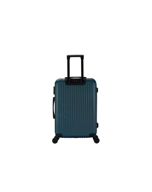Set aus 2 Koffern für mittlere und lange Aufenthalte, 4 Doppelrollen, Orika, 65/75 cm, Indigoblau