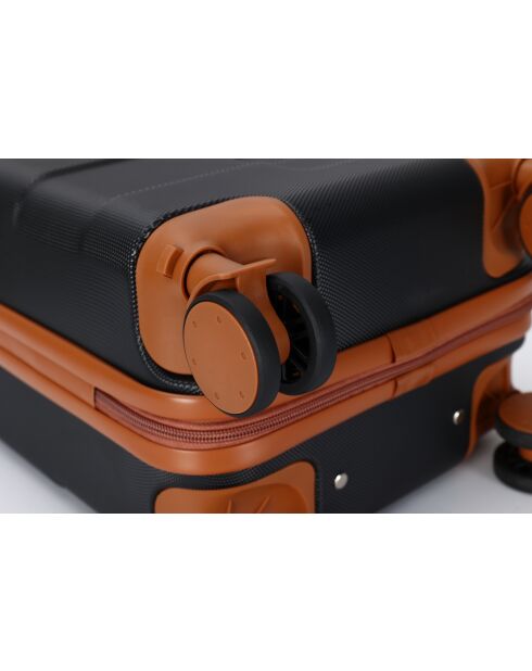 Valise cabine Low Cost 4 doubles roues Starliner noir - 40 cm