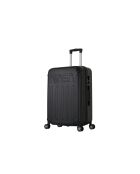 Valise Moyen Séjour 4 roues doubles 65 cm Voyager noire