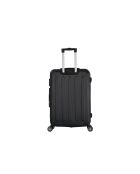 Valise Moyen Séjour 4 roues doubles 65 cm Voyager noire