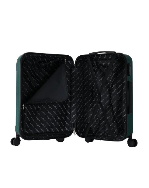 Rivoli donkergroene koffer voor medium stay met 4 dubbele wielen - 65 cm