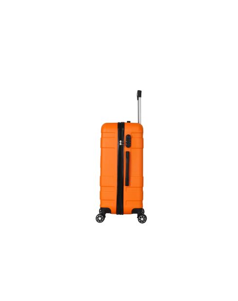 Valise cabine 4 doubles roues Endea orange - 55 cm