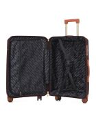 Valise cabine Premium 4 doubles roues Courcelles prune - 55 cm