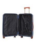 Set di 2 valigie da cabina e soggiorno medio Premium 4 ruote doppie Courcelles marine - 55/65 cm
