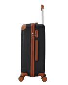 Tuileries zwarte koffer met 4 wielen voor medium stay - 65 cm