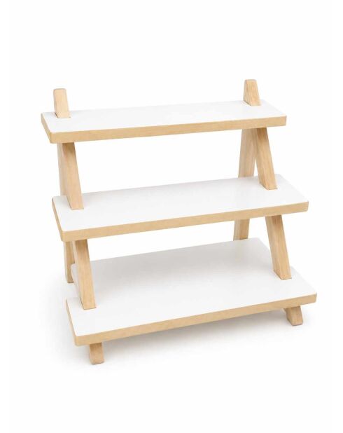 Étagère de cuisine 26Mckkl blanche - 40x34,5x40 cm