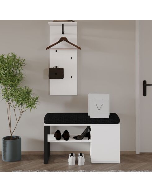 Ensemble de support de hall Lion blanc - 2 pièces