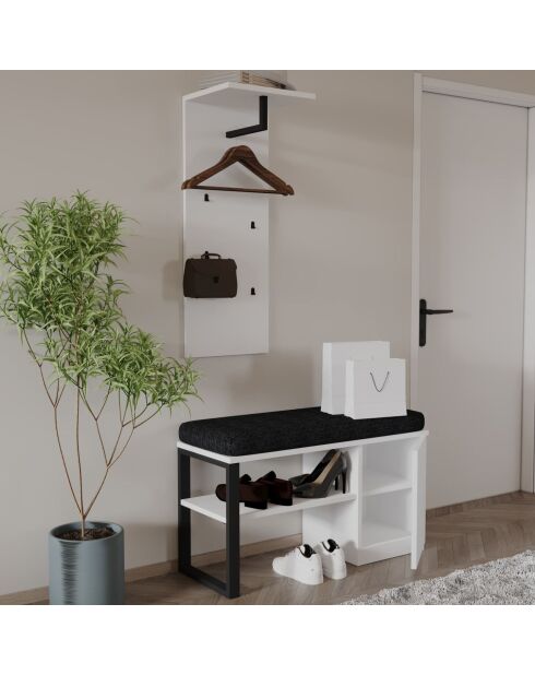 Ensemble de support de hall Lion blanc - 2 pièces