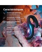 Vibromasseur pour Femme à Stimulation Triple, ENIGMA Double Sonic