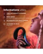 Vibromasseur pour Femme à Stimulation Triple, ENIGMA Double Sonic