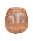 Diffuseur huiles essentielles LED lanterne bois - 17x13x17 cm