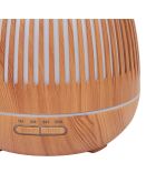 Diffuseur huiles essentielles LED lanterne bois - 17x13x17 cm