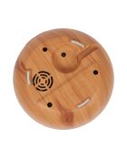 Diffuseur huiles essentielles LED lanterne bois - 17x13x17 cm