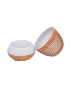 Diffuseur huiles essentielles LED lanterne bois - 17x13x17 cm
