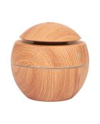 Diffusore a sfera effetto legno - 9,9x10x9,9 cm