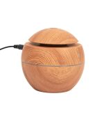Diffusore a sfera effetto legno - 9,9x10x9,9 cm