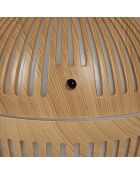 Diffuseur bois rond marron - 10,3x9,5x10,3 cm