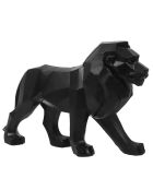 Lion Origami noir noir - 33x21,5x11,5 cm