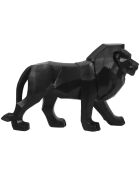 Lion Origami noir noir - 33x21,5x11,5 cm