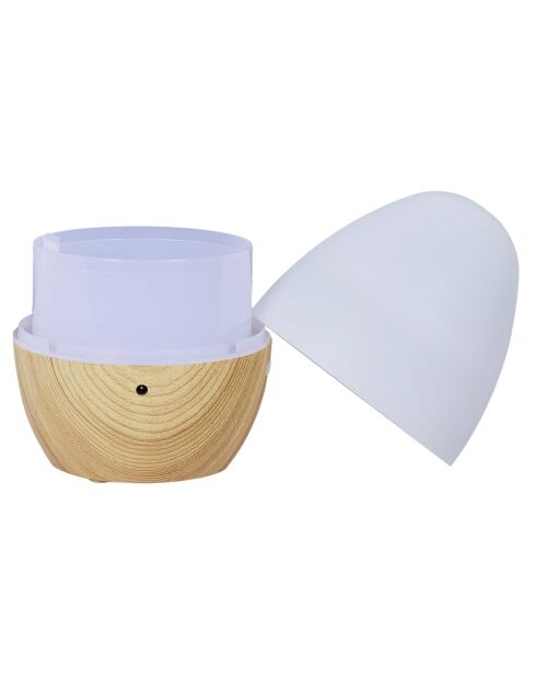 Diffuseur LED USB marron - 130 ml