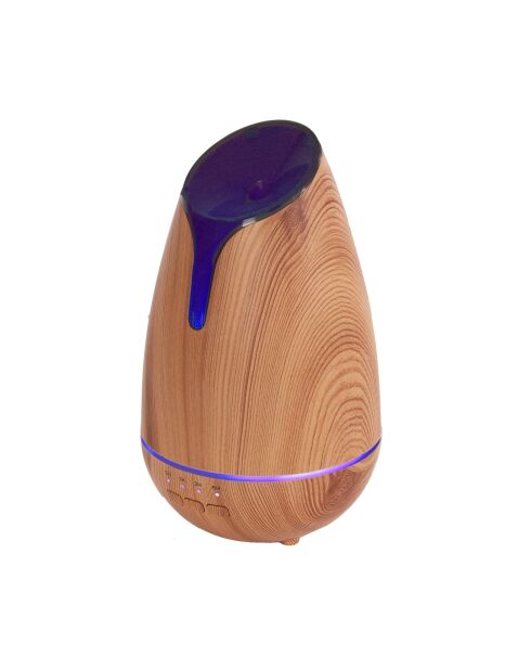 Diffusore USB marrone con stampa su legno - 120 ml