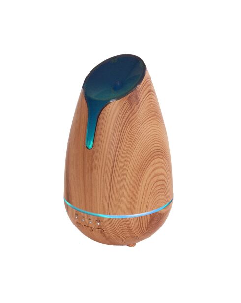 Diffusore USB marrone con stampa su legno - 120 ml