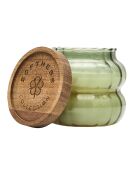 Set di 3 candele profumate Softness grigio/terracotta/verde - H.9 cm