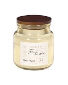 Set di 3 candele profumate in barattolo Softness grigio/terracotta/verde - H.7,1 cm