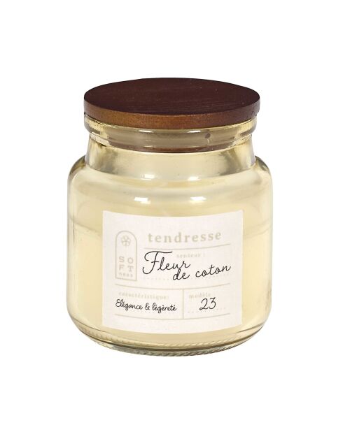 Set di 3 candele profumate in barattolo Softness grigio/terracotta/verde - H.7,1 cm