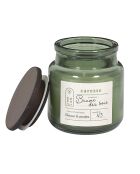 Set di 3 candele profumate in barattolo Softness grigio/terracotta/verde - H.7,1 cm