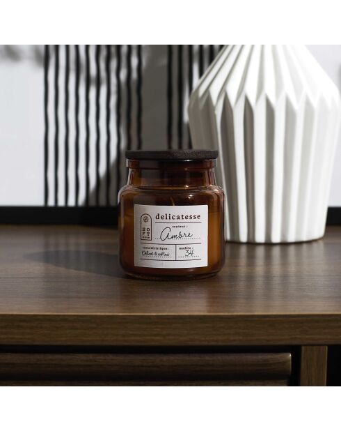 Set di 3 candele profumate in barattolo Softness grigio/terracotta/verde - H.7,1 cm