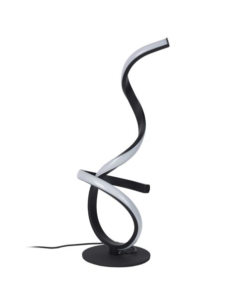 Lámpara LED de diseño negro - 15x46x15 cm