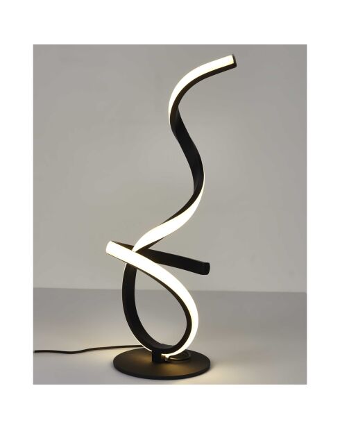 Lámpara LED de diseño negro - 15x46x15 cm