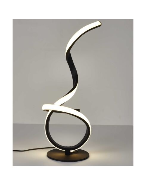 Lámpara LED de diseño negro - 15x46x15 cm