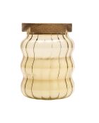 Set di 3 candele profumate Softness grigio/terracotta/verde - H.12,6 cm