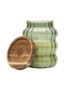 Set di 3 candele profumate Softness grigio/terracotta/verde - H.12,6 cm
