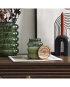Set di 3 candele profumate Softness grigio/terracotta/verde - H.12,6 cm