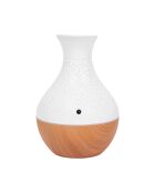 Diffusore LED bianco tulipano - 9,5x15x9,5 cm