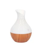 Diffusore LED bianco tulipano - 9,5x15x9,5 cm