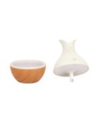 Diffusore LED bianco tulipano - 9,5x15x9,5 cm
