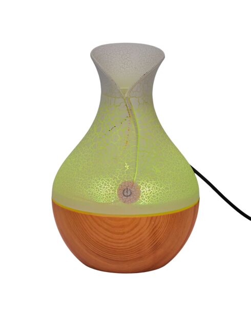 Diffusore LED bianco tulipano - 9,5x15x9,5 cm