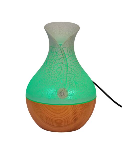 Diffusore LED bianco tulipano - 9,5x15x9,5 cm