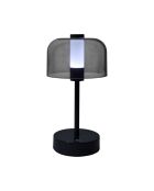 Grüne wiederaufladbare Touch-Tischlampe - 13x24,5x13 cm